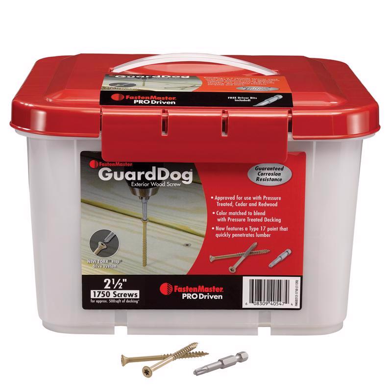 DECK SCREW 2-1/2" 1750PK