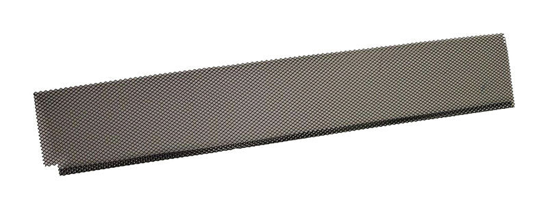 Amerimax 6 in. W X 36 in. L Black Steel Gutter Guard