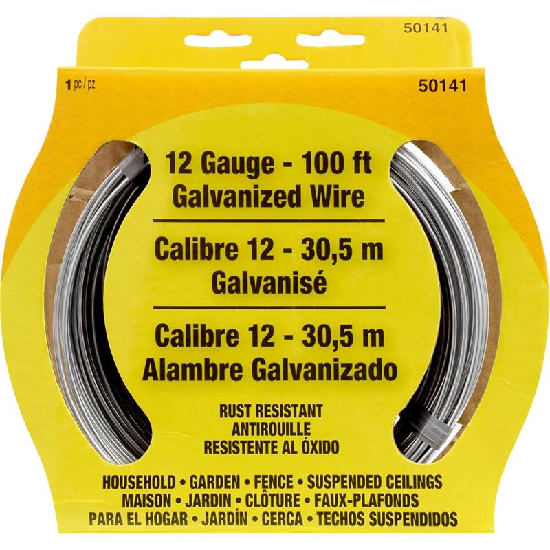 STEEL WIRE 12GA 100'