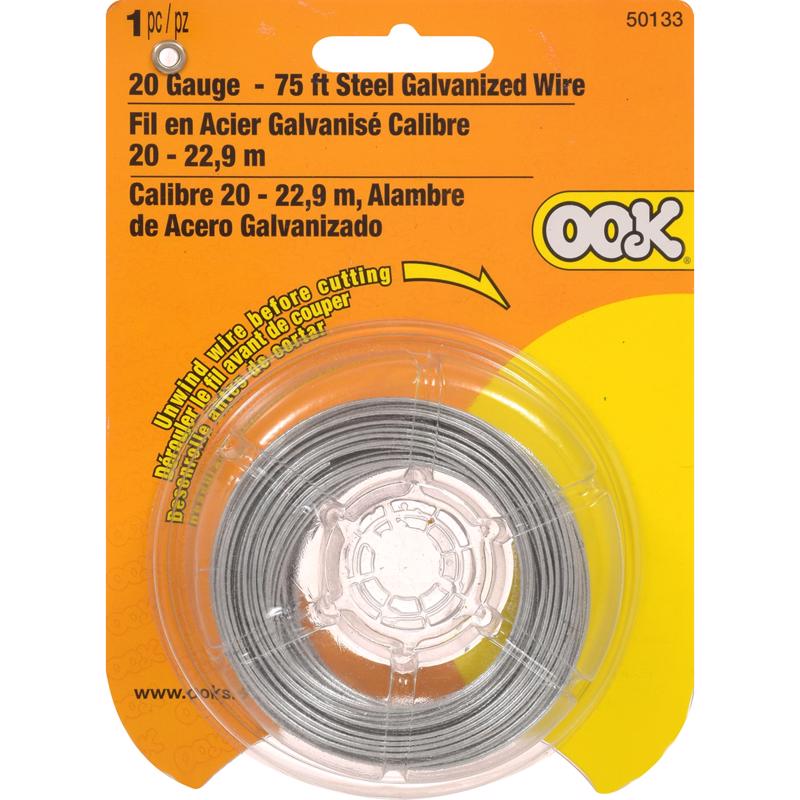 STEEL WIRE 20GA 75'