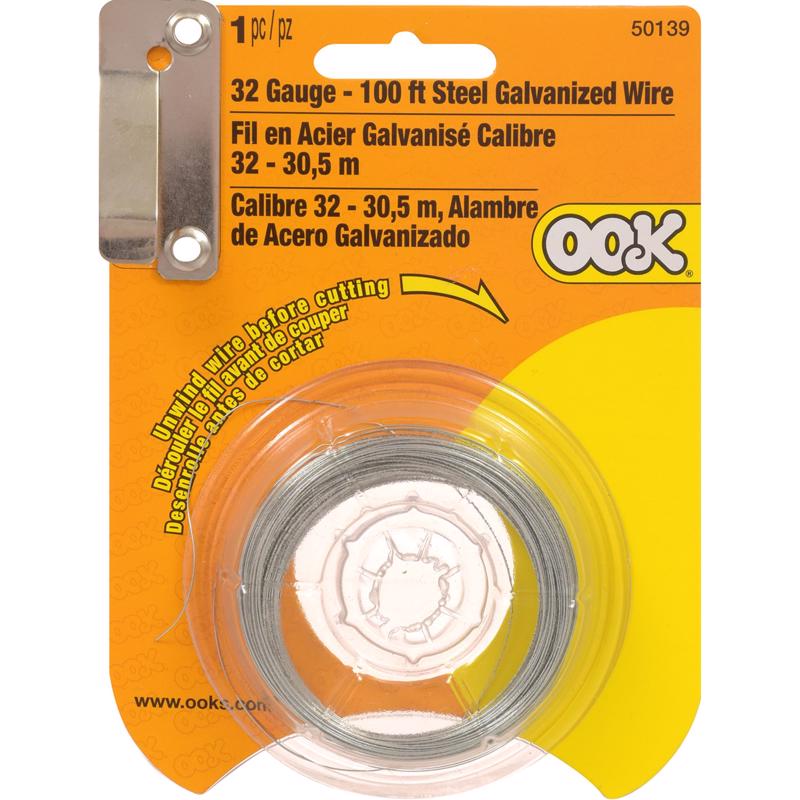 STEEL WIRE 32GA 100'