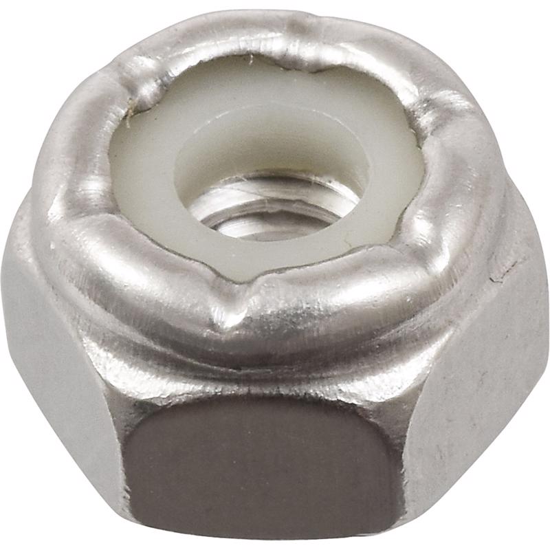 NUT LOCK SS #8-32 BX100