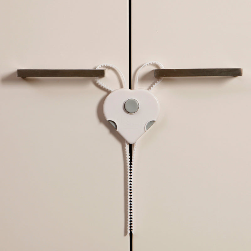 Dreambaby White Plastic Cabinet Flex Lock 1 pk