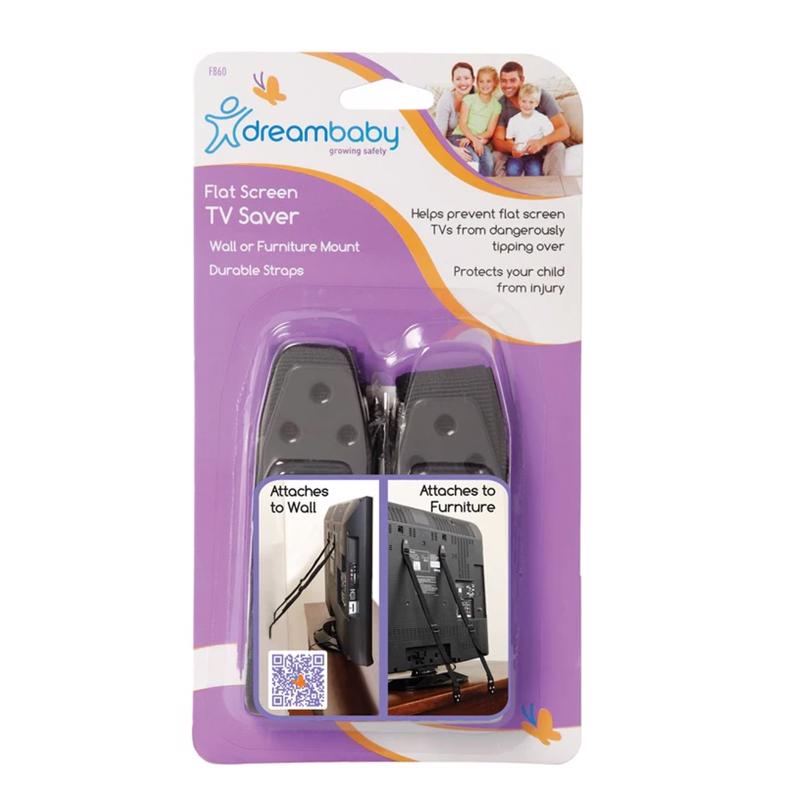 TV SAVER 34"X1" BLK 2PC