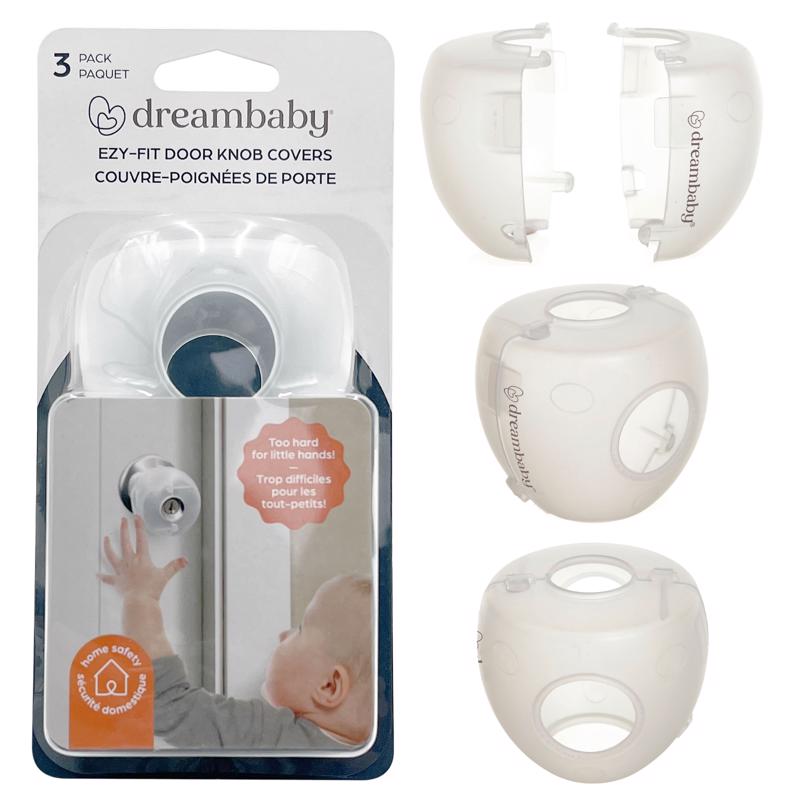 DOOR KNOB COVR CLR 3PK