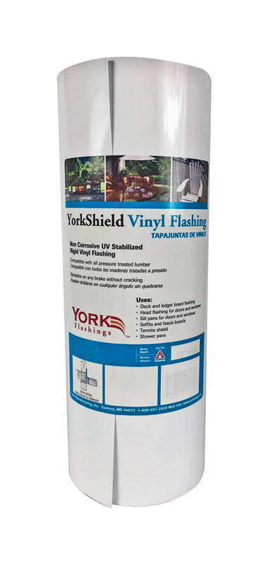 FLASH VINYL WHT 10"X50'