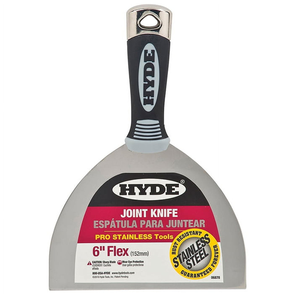 Hyde Stainless Steel Joint Knife 6 in. W X 8 in. L