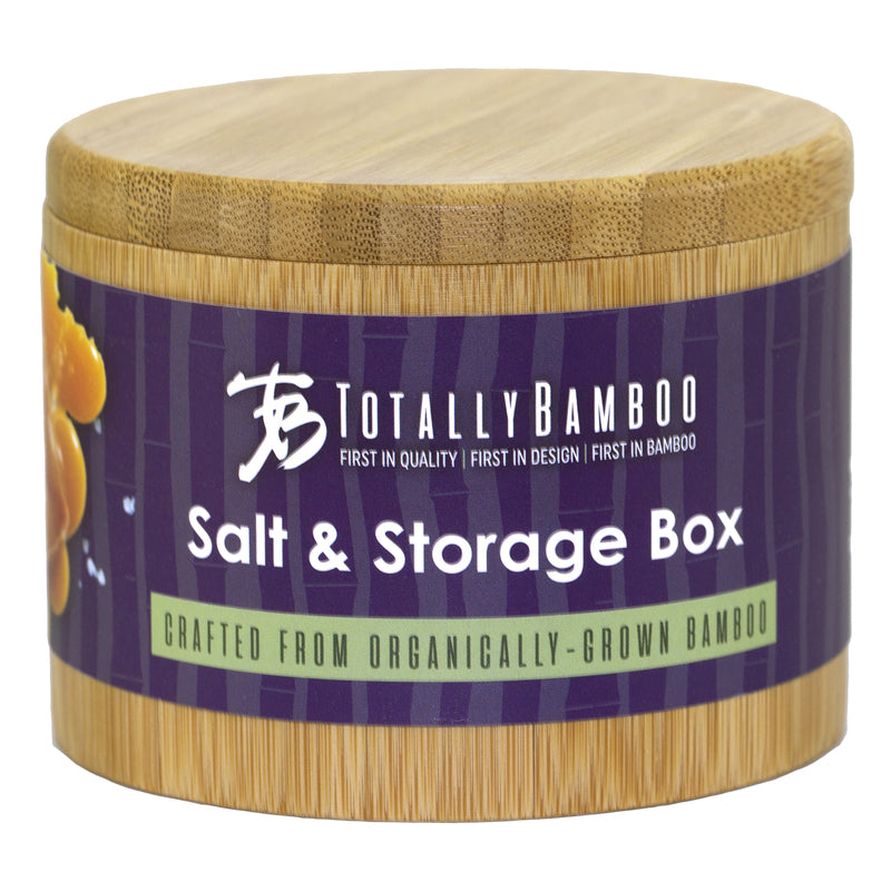 Totally Bamboo 6 oz Brown Salt Cellar 1 pk