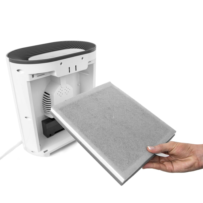 Pure Enrichment 8-3/4 in. H X 8-3/4 in. W Square HEPA Air Purifier Filter 1 pk
