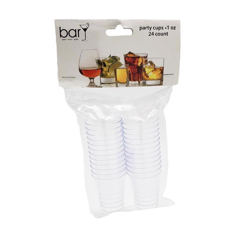 DSPSABLE SHOT GLASS 24PK