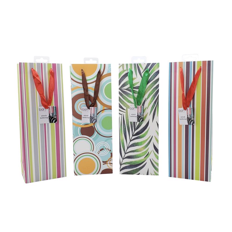 BOTTLE GIFT BAGS PAPER
