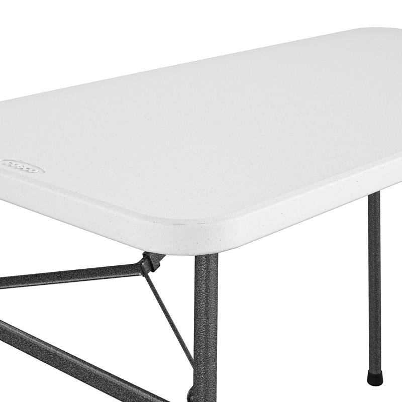 Cosco Casual 24.05 in. W X 48 in. L Rectangular Folding Table