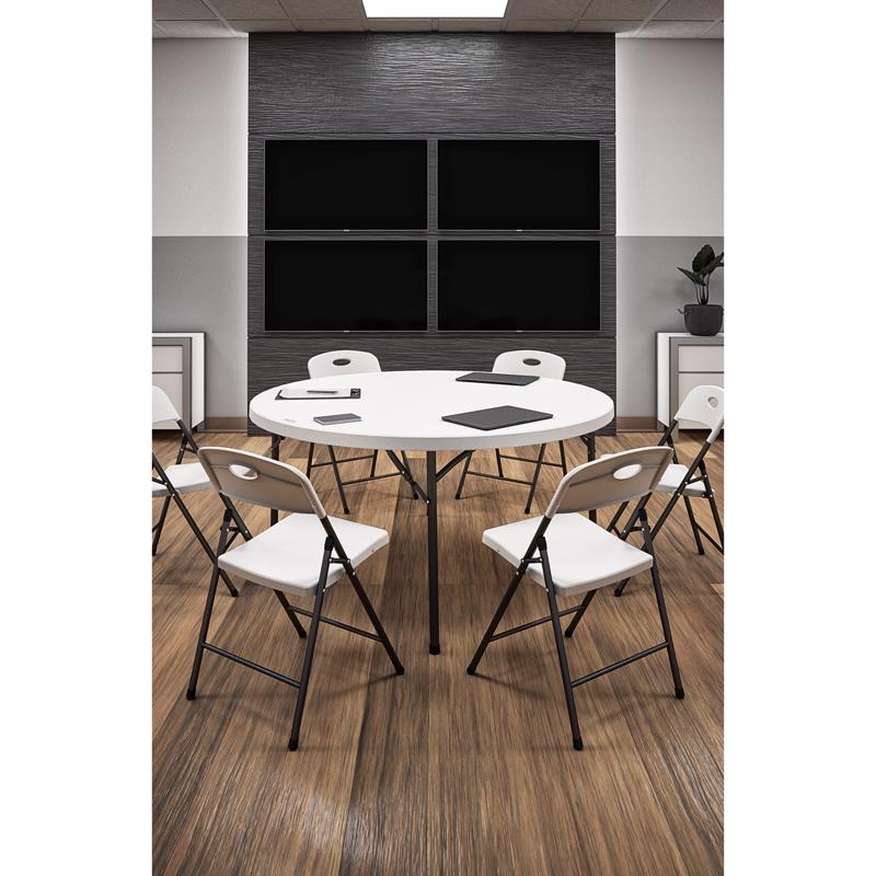 Cosco 60 in. W X 60 in. L Round Folding Table