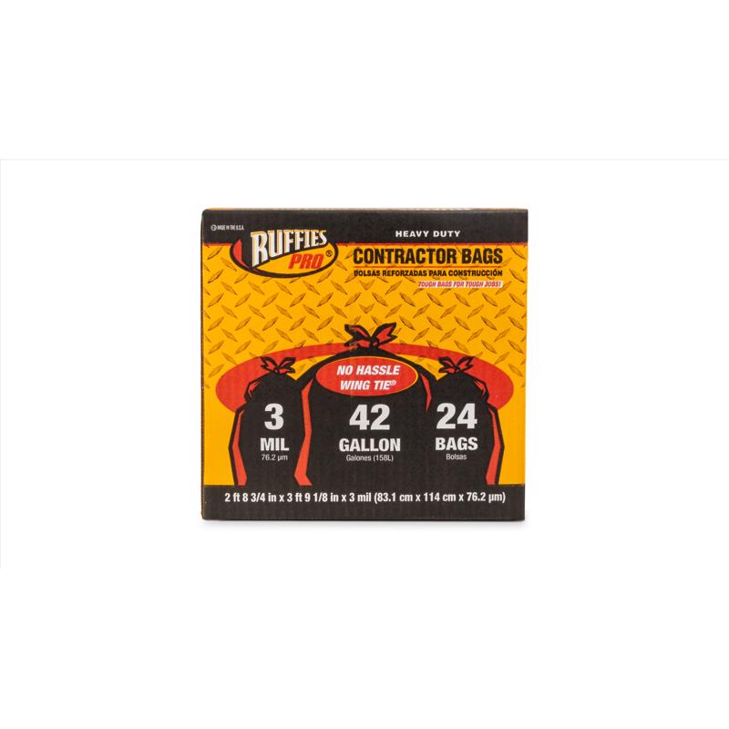 CONTRACTOR BAG BLK 42GAL