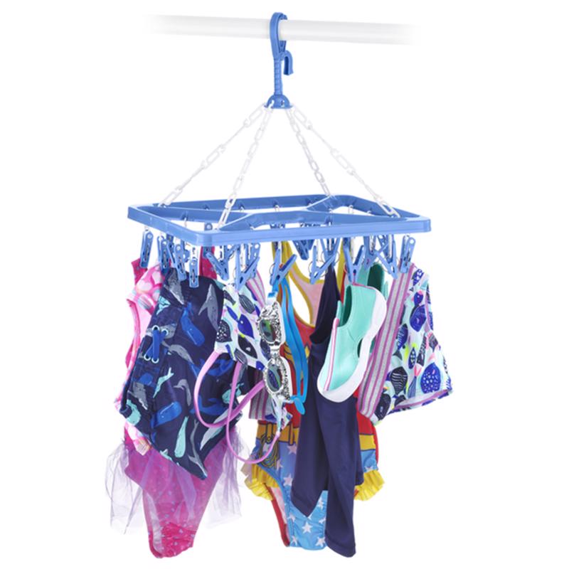CLIP AND DRY HANGER WHTE