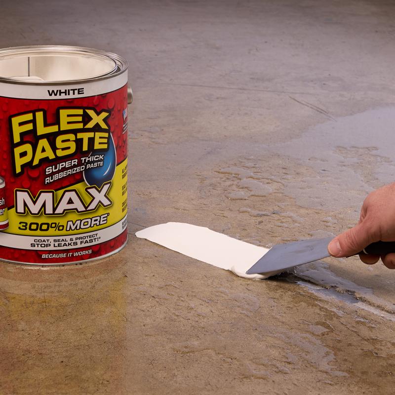 Flex Seal Family of Products Flex Paste MAX White Rubber Coating 12 lb