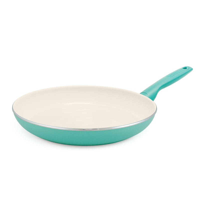 FRY PAN TURQUOISE 12"DIA