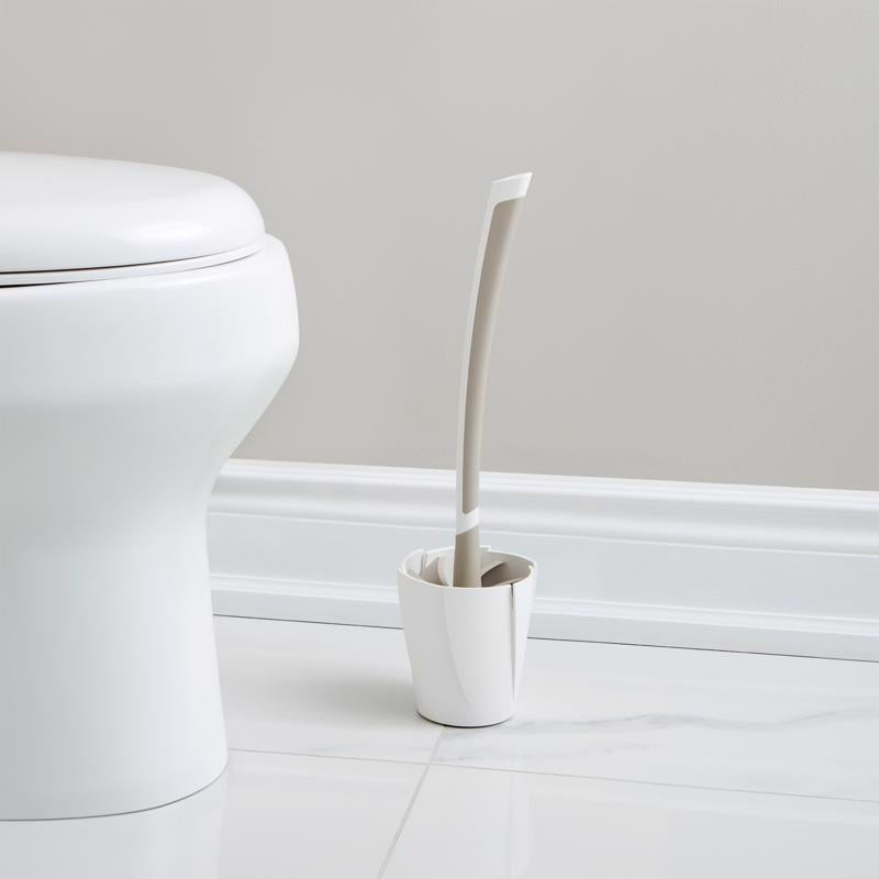 Better Living Looeez Toilet Bowl Brush & Holder White