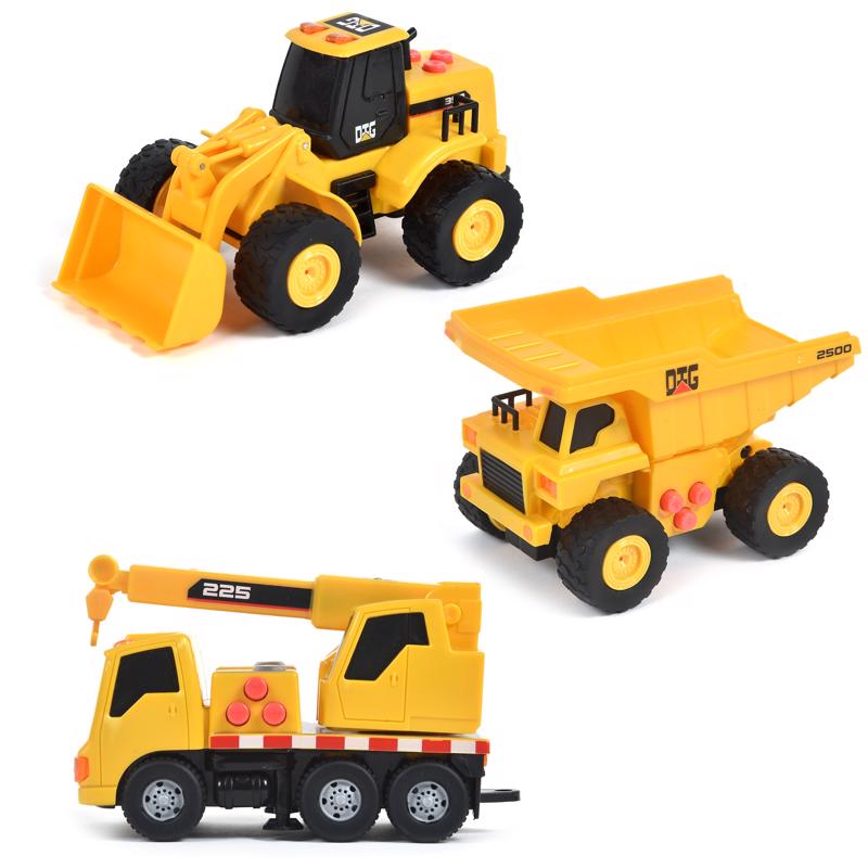 Sunny Days Maxx Action Mini Construction Vehicles Plastic Multicolored