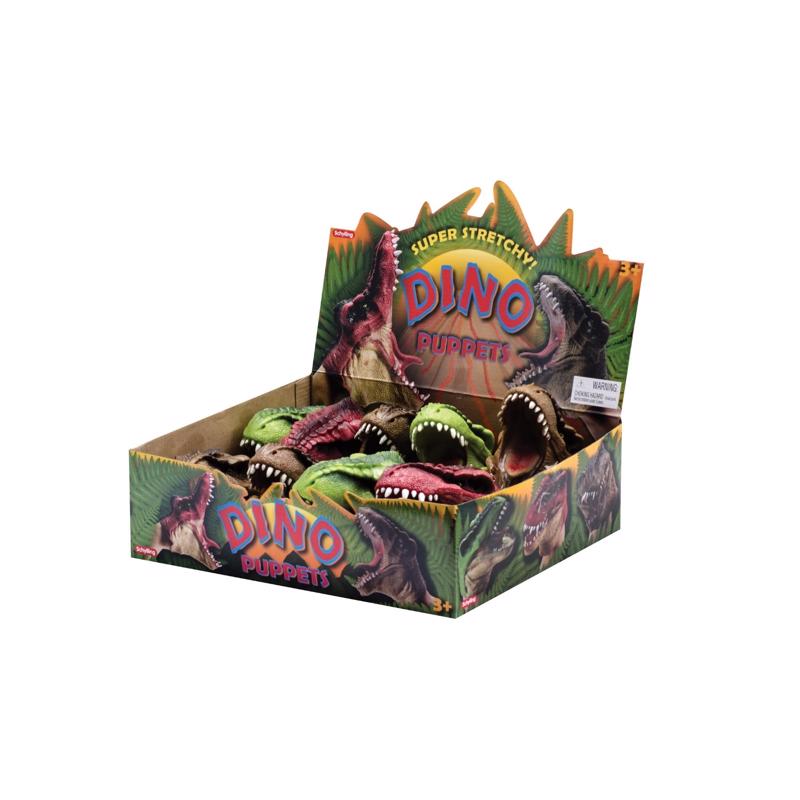 Schylling Dinosaur Hand Puppet Assorted