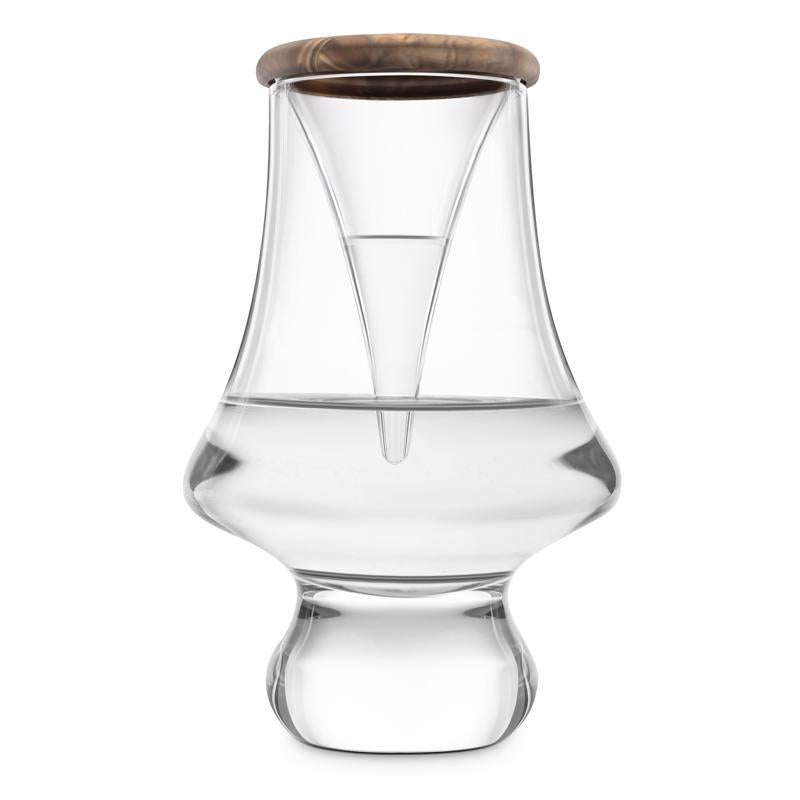 Final Touch 6.5 oz Clear Glass/Silicone Whiskey Dropper Set