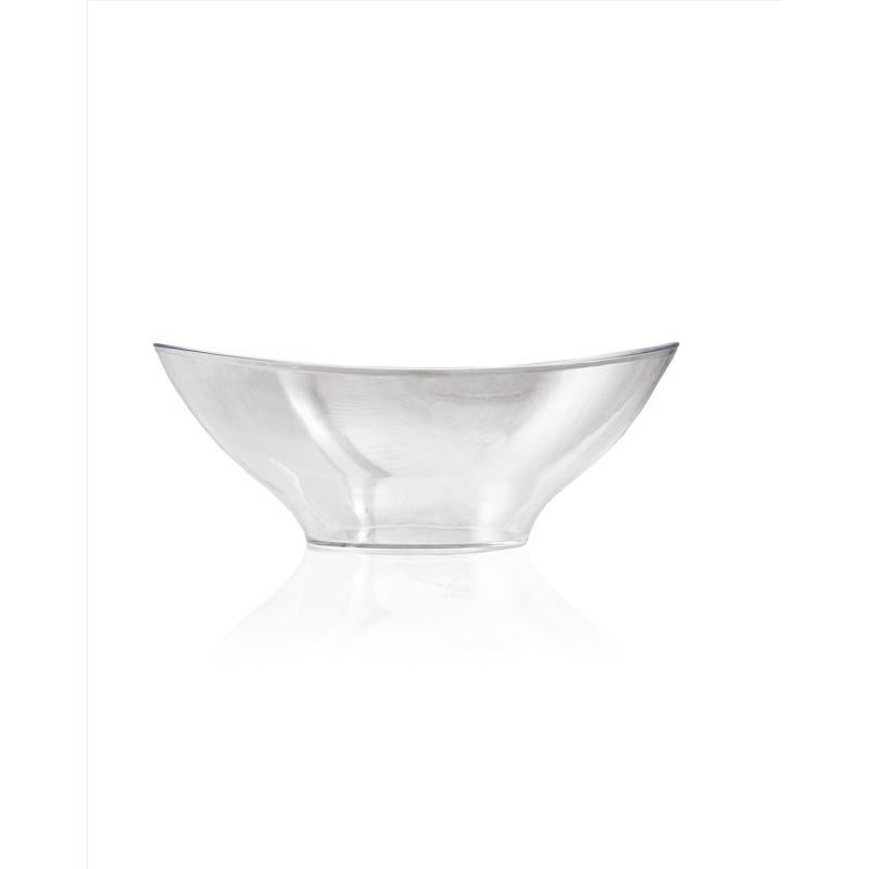 BOWL SCULPTD PLSTC 128OZ