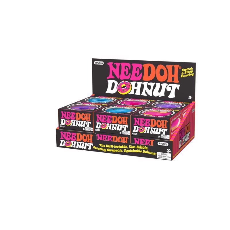Schylling NeeDoh Dohnut Fidget Toy Assorted
