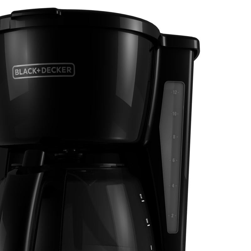 Black+Decker 12 cups Black Coffee Maker
