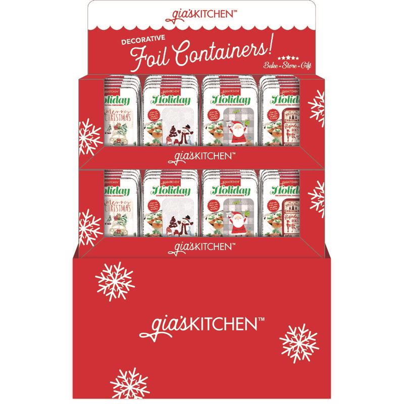 Gia's Kitchen Silver Foil Containers 5 pk