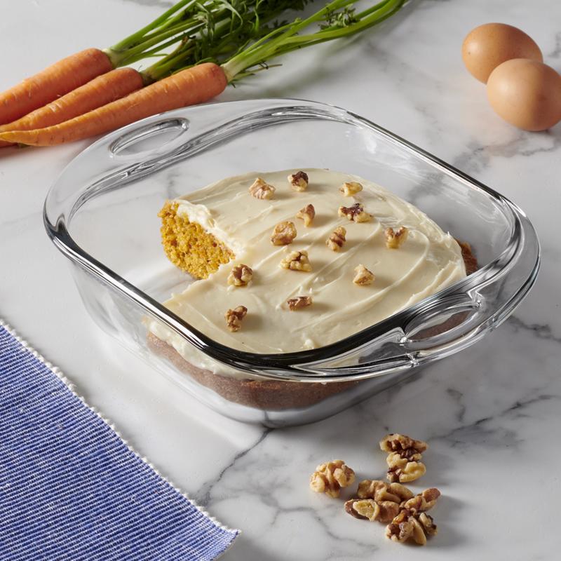 Anchor Hocking 8 in. W X 8 in. L Cake Pan Clear 1 pc