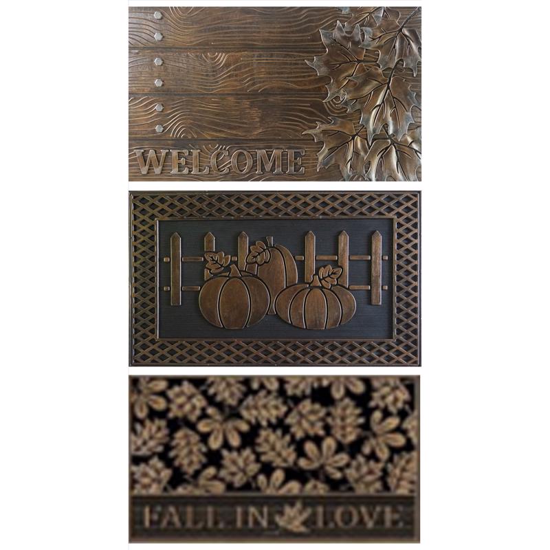 NS DOOR MAT RBR HRVST18"