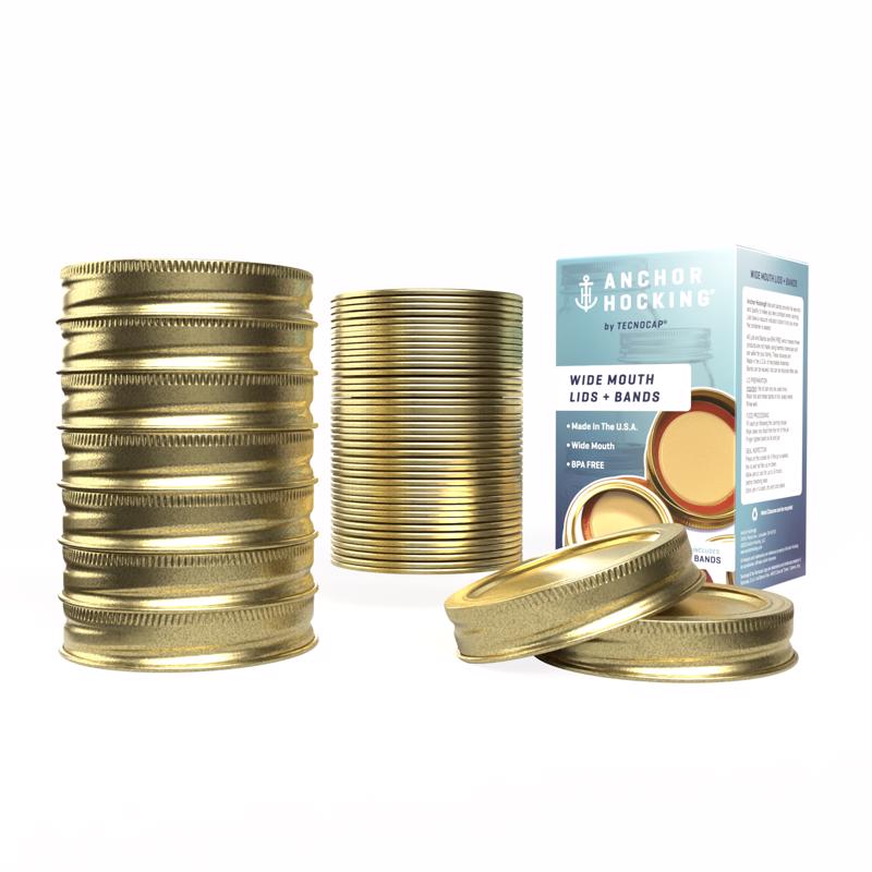 CANING LID&BND WM GLD