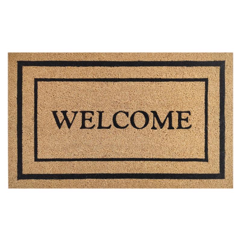 DOOR MAT COIR WELCME