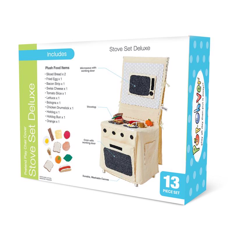 Pop Oh Ver Stove Set Mulitcolored 13 pc