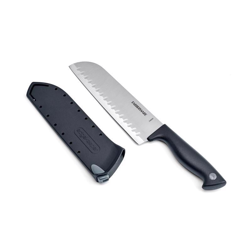 Farberware Edgekeeper 7 in. L Stainless Steel Santoku Knife 2 pc