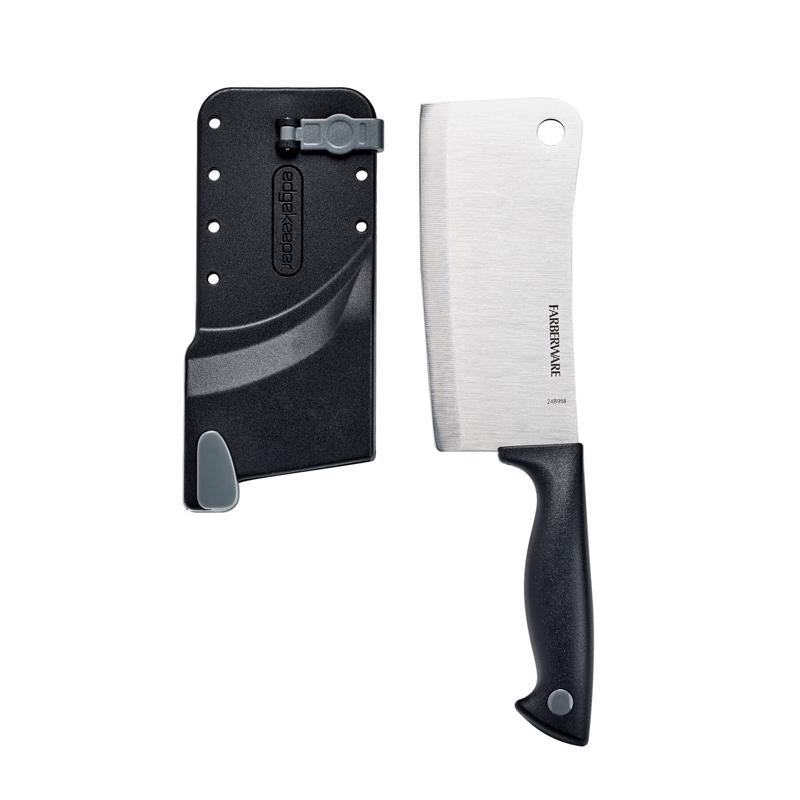 Farberware 6 in. L Stainless Steel Cleaver 2 pc
