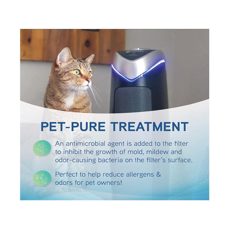 Germ Guardian HEPA Air Purifier Tower 189 sq ft 28 inch