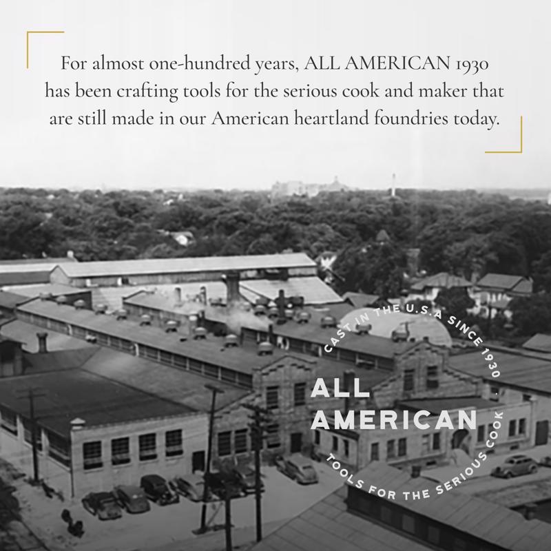 All American 1930 Aluminum Pressure Canner 15.5 qt Silver