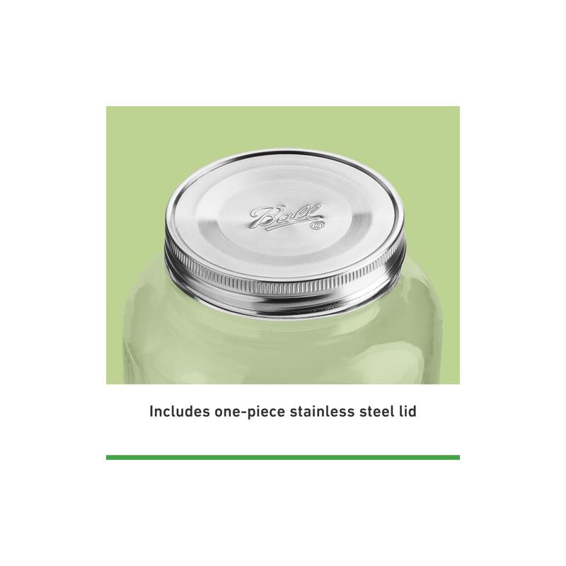 Ball Super Wide Mouth Mason Jar 0.5 gal 1 pk