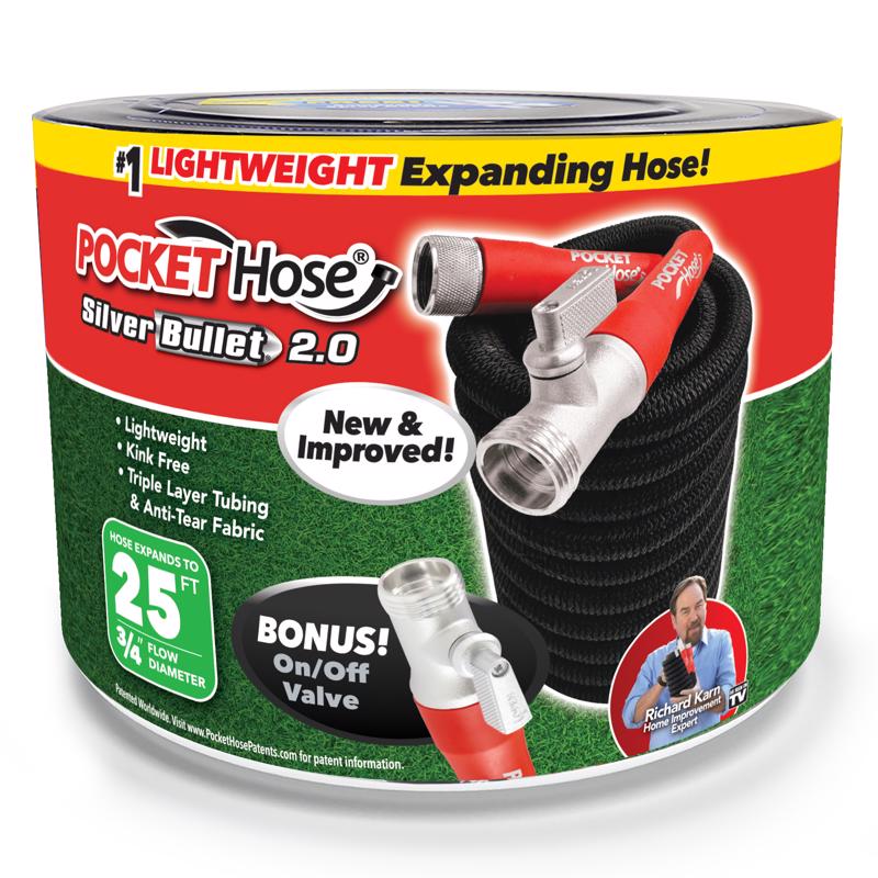 FLEX GRDN HOSE BLK 25'