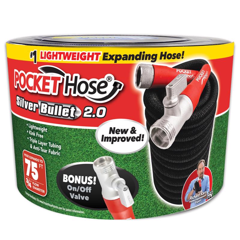 FLEX GRDN HOSE BLK 75'