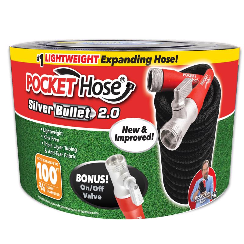 FLEX GRDN HOSE BLK 100'