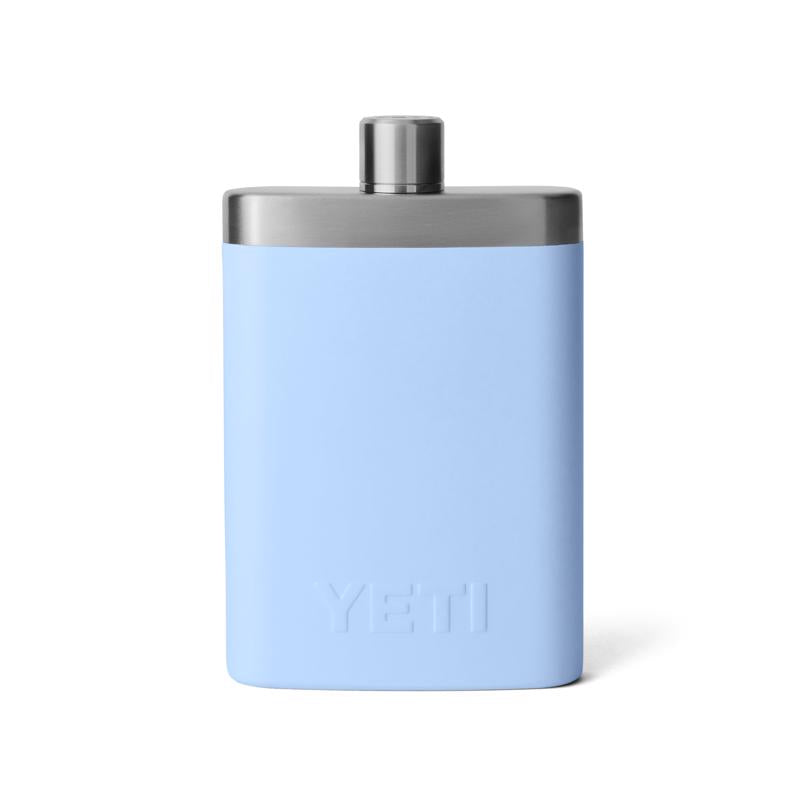 YETI 7 oz Big Sky Blue Stainless Steel Flask
