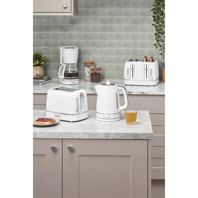 Haden Starbeck 1.5 L White Coffee Maker