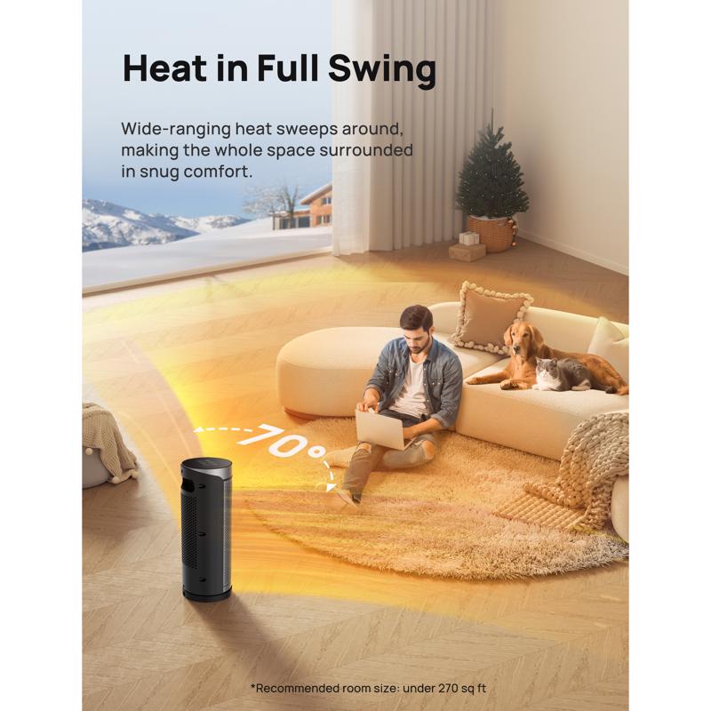 DREO 200 sq ft Electric Ceramic Space Heater