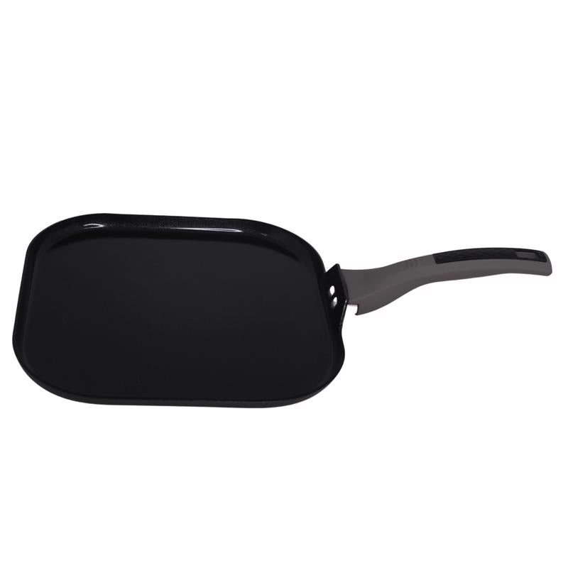 Imusa Mirro Ceramic Coated Aluminum Griddle Black