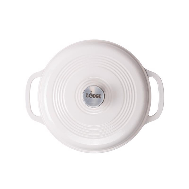 Lodge Cast Iron Dutch Oven 7 in. 6 qt Oyster