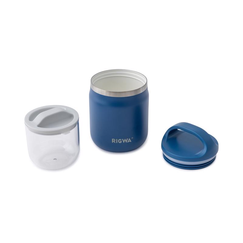 Rigwa Life 20 oz Navy Vacuum Insulated Food Jar 1 pk