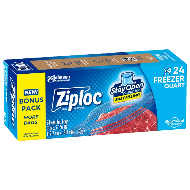 FRZR BG PLST 24PK
