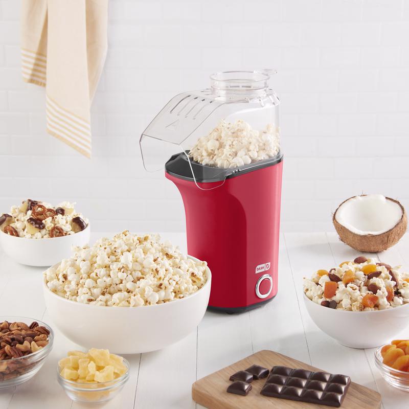 Dash Red 16 cups Air Popcorn Maker